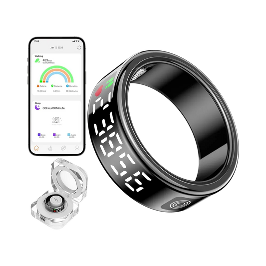 Black Smart Health Ring