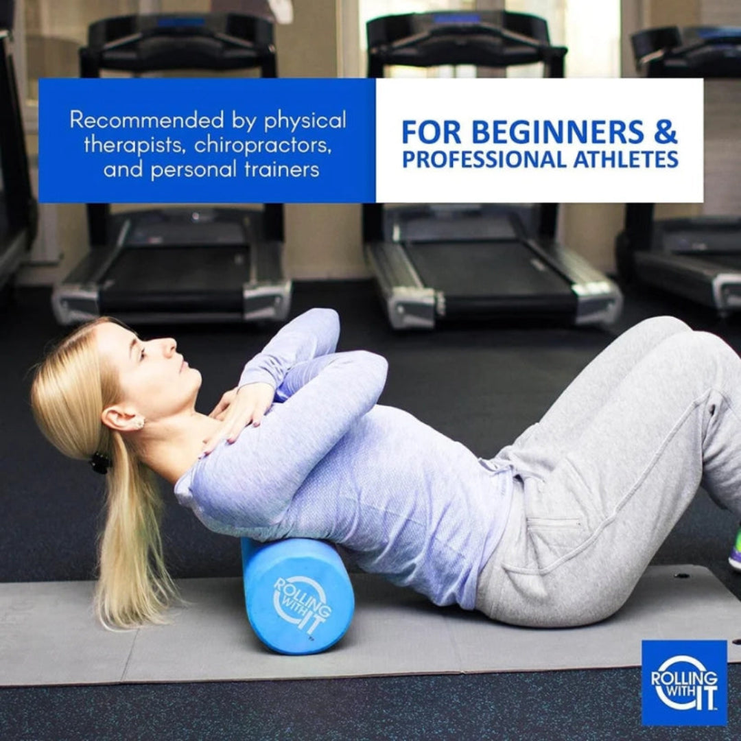 Blue Deep Tissue Foam Roller