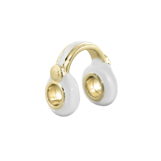 Gabriella Beads Gold Plated Headphones