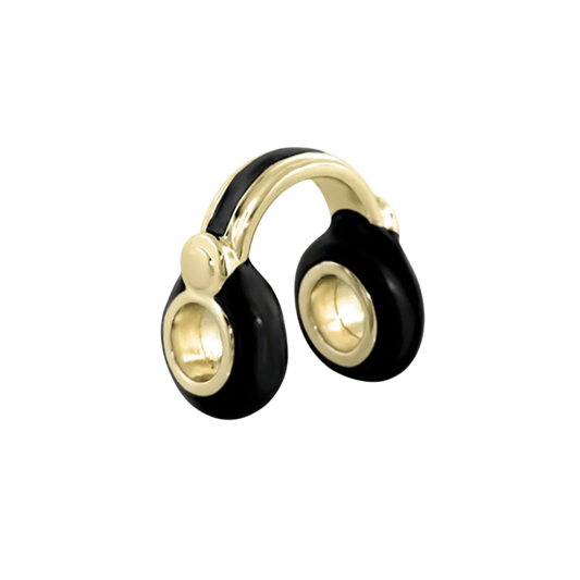 Gabriella Beads Headphones - Gold