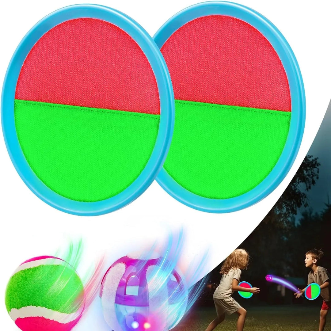 Glow-in-the-Dark Toss And Catch Ball Set