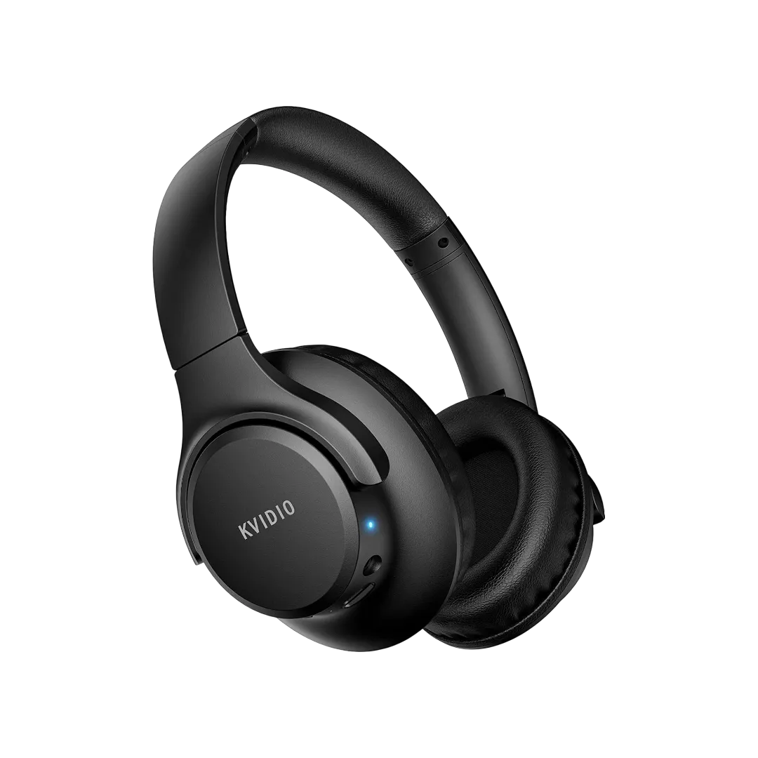 KVIDIO Bluetooth 5.3 Over-Ear Headphones