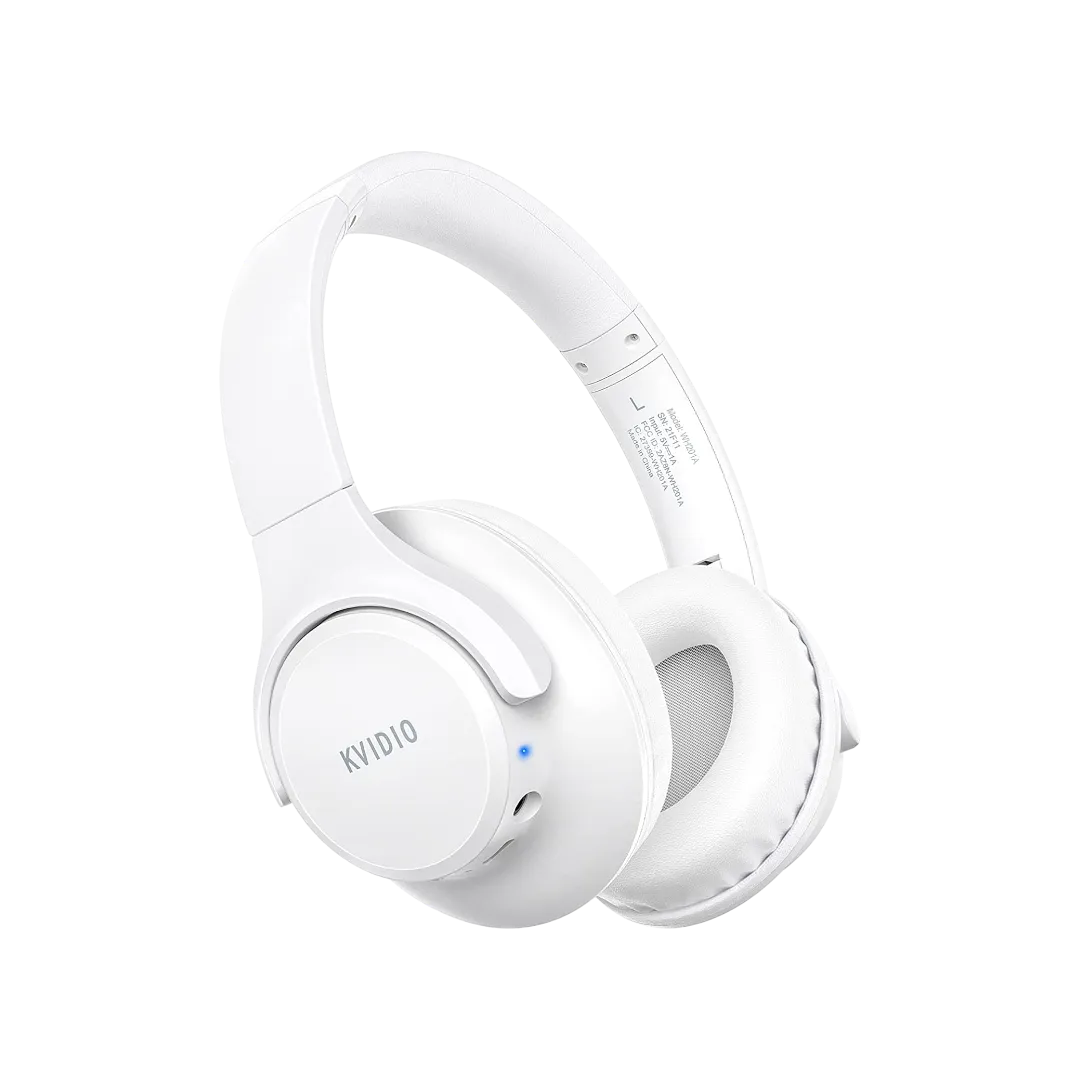 KVIDIO Bluetooth 5.3 Over-Ear Headphones