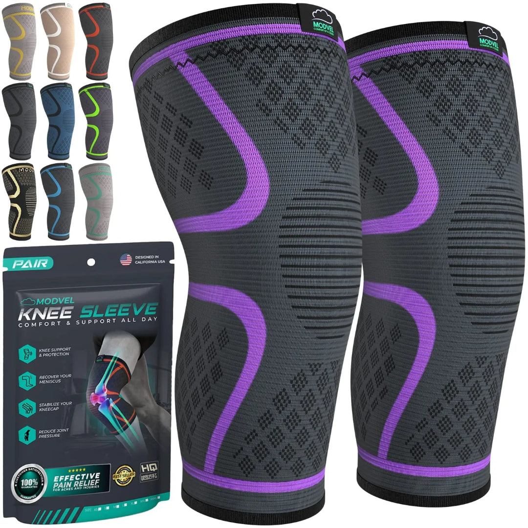Modvel Compression Knee Brace - 2 Pack