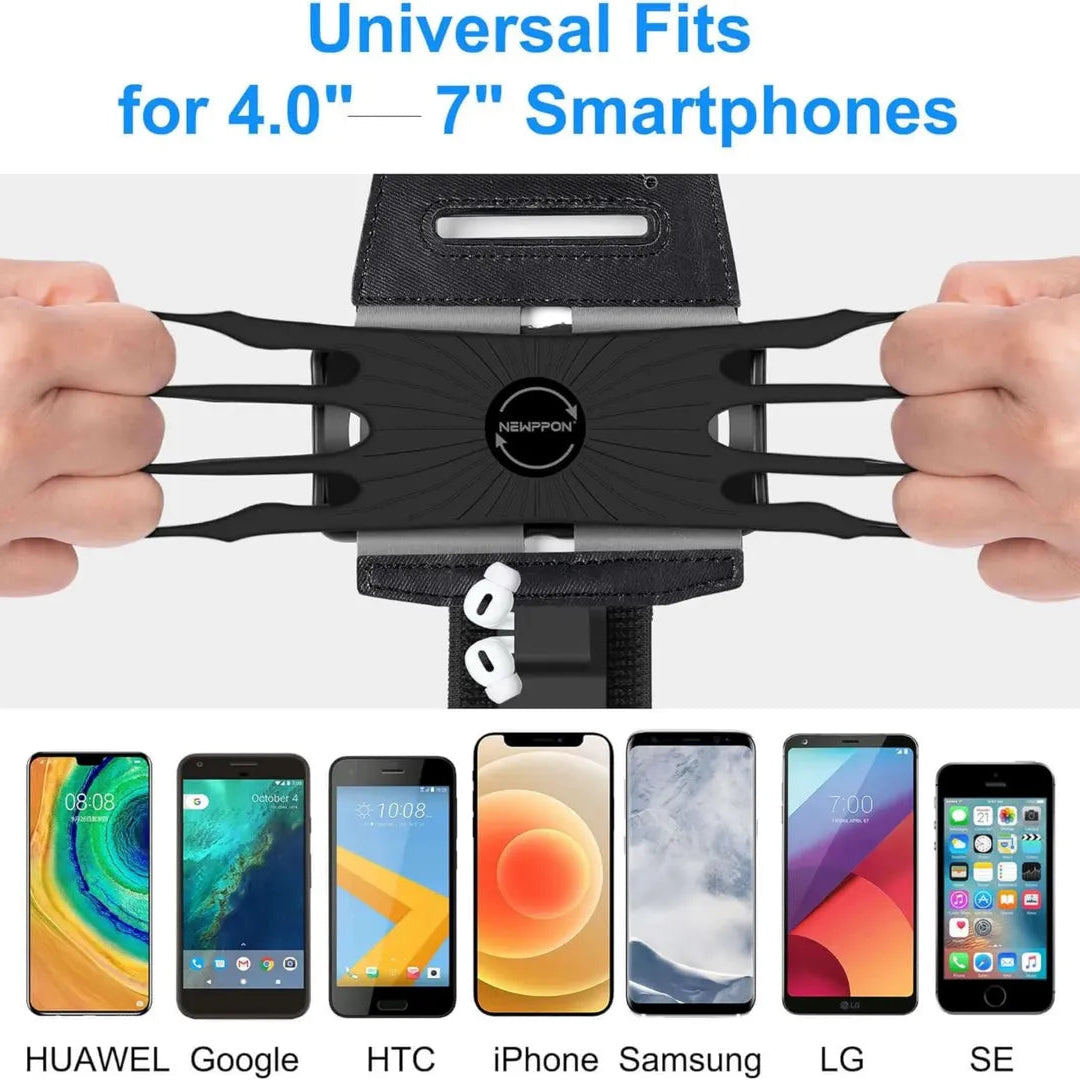 Newppon 360 degree Rotatable Running Armband