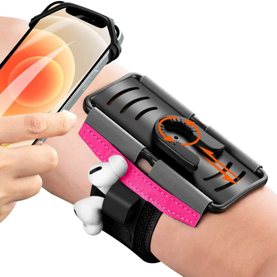 Newppon 360 degree Rotatable Running Armband