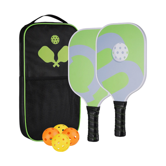 Premium Wooden Pickleball Paddle Set
