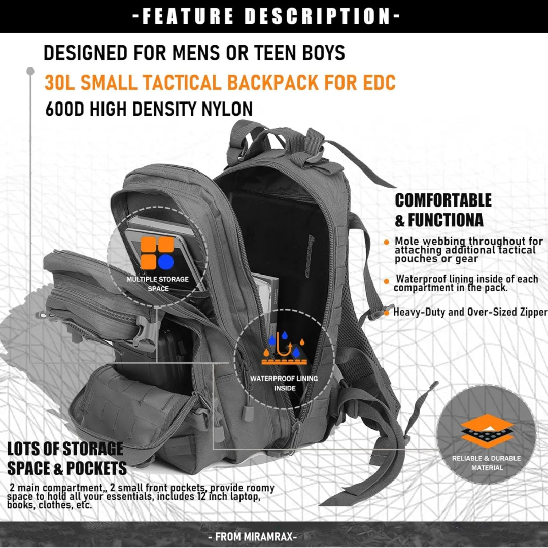 Small Tactical Backpack