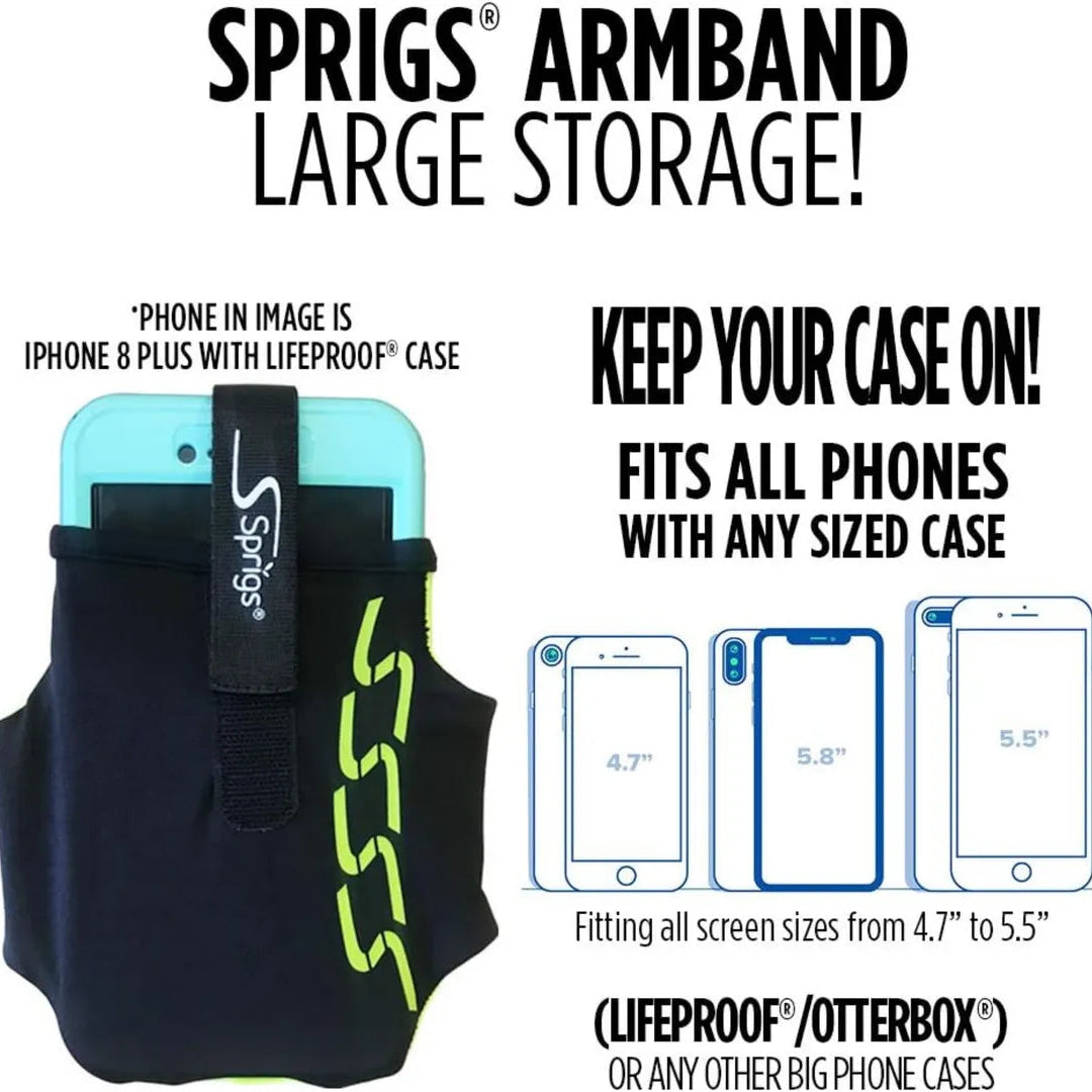 Sprigs Phone Armband Sleeve