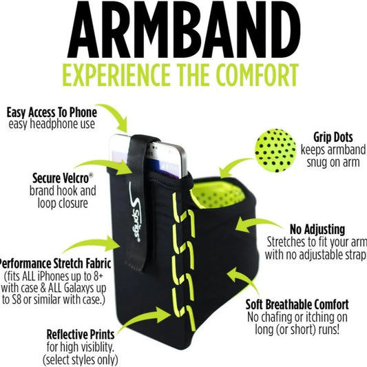 Sprigs Phone Armband Sleeve